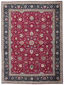 Tabriz Tappeto 390x300 (Iran) Annodato A Mano