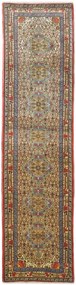 Hamedan Tappeto 300 x 80 Beige (Iran) Annodato A Mano