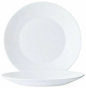 Piatto da Dolce Arcoroc Restaurant 6 Unità Bianco Vetro (Ø 19,5 cm)