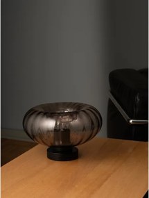 Osram - Lampada da tavolo DECOR SMOKE 1xE27/12W/230V nera/grigio fumé