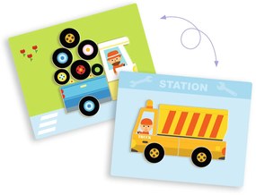 Inzebox Veicoli - Gioco magnetico