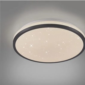 JUST LIGHT. 14293-18 - Plafoniera LED dimmerabile KYLE LED/10W/230V nero