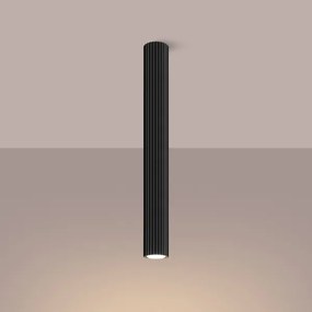 Sollux SL.1572 - Faretto KARBON 1xGU10/10W/230V 60 cm nero