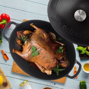 Teglia da forno in ghisa 27x42 cm LITINA SMALT - Orion