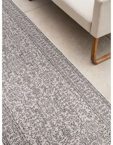 Passatoia da interno ed esterno grigia/avorio 80x250 cm Duet Kona – NORTHRUGS