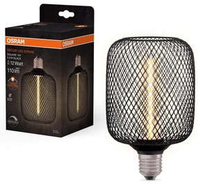 Lampadina LED dimmerabile DECOR FILAMENT E27/3,5W/230V 1800K nero - Osram