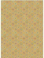 GP & J Baker Carta da parati Court Buttons - Ochre