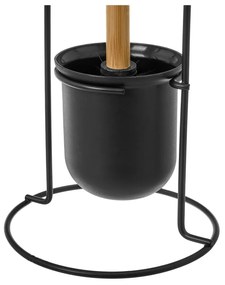 Scopino nero in metallo Simply - Casa Selección