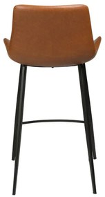 Sgabello da bar in similpelle marrone chiaro, altezza 91 cm Hype - DAN-FORM Denmark