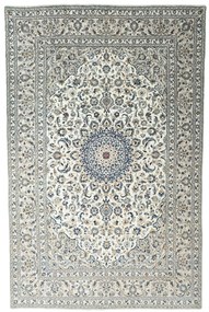 Kashan Tappeto persiano 370 x 240 Beige (Iran) Annodato A Mano
