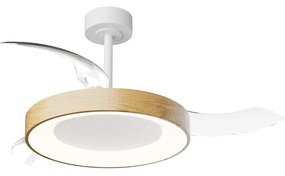 Ventilatore da soffitto NISEKO marrone , D. 40 cm MANTRA
