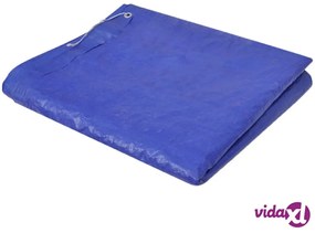 vidaXL Copertura per Piscina Rettangolare 90g/mq 394 x 207 cm
