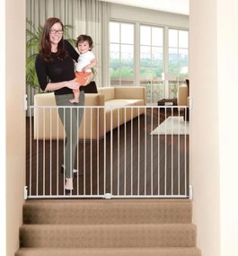 Dreambaby - Barriera di sicurezza BROADWAY 76-134,5 cm bianca