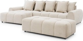 Poggiapiedi beige Albane – Ropez