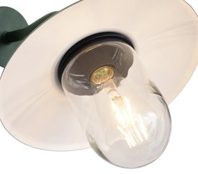 Lampada da parete per esterni verde scuro IP44 - Monaco