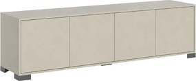 Porta TV in legno con 4 ante 172x40 cm KYLA Grigio