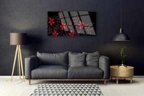 Quadro acrilico Fiori Pianta Natura Art 100x50 cm