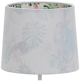 Lampada da tavolo DKD Home Decor 25W Ceramica Poliestere Multicolore 220 V Tropicale (16 x 16 x 33 cm) (4 Unità)