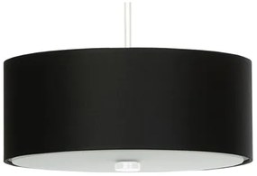 Sollux SL.0756 - Lampadario a sospensione con filo SKALA 3xE27/60W/230V diametro 30 cm nero