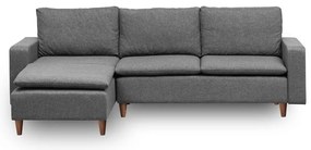 Divano angolare grigio (angolo sinistro) Lungo - Balcab Home