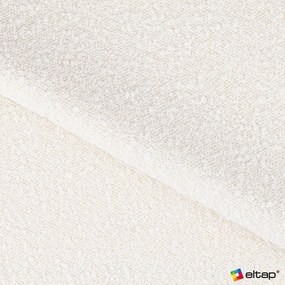 Letto matrimoniale imbottito bianco con contenitore e rete inclusi 160x200 cm Dizzle – ELTAP