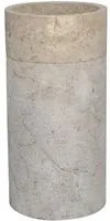 Lavandino da terra 'Cylinder Basin' in marmo 45x91h cm by Cipi - Crema