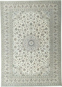 Kashan Tappeto persiano 410x290 Beige (Iran) Annodato A Mano