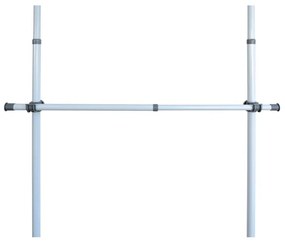 Set di 2 bastoni telescopici per abiti, lunghezza 75 - 120 cm Herkules - Wenko