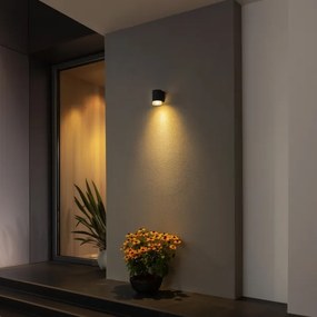 Brilagi - Applique da esterno LED RGBW MATERA 1xGU10/4,8W/230V nero IP54