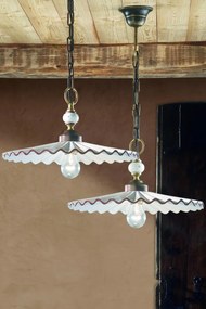 Ferroluce Classic  L&apos;Aquila sospensione 1 luce C163