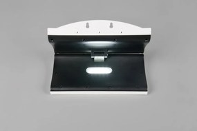 Illuminazione esterna LED con alimentazione a pannelli solari da parete (altezza totale 18,5 cm) Macapa – Reality