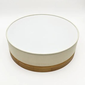 Brilagi - Plafoniera LED BELLADONNA LED/36W/230V Ø 40 cm crema/rovere