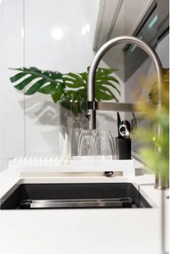 Scolapiatti bianco Livio Duo - Vialli Design