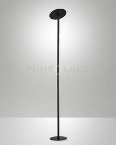 Regina lampada da terra nero s/figlia 1 luce a led cct 3000k - 4000...