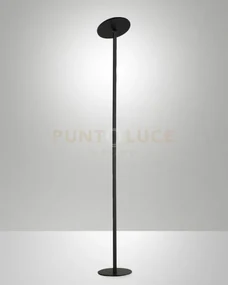 Regina lampada da terra nero s/figlia 1 luce a led cct 3000k - 4000...