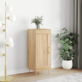 Credenza Rovere Sonoma 34,5x34x90 Cm İn Legno Multistrato /
