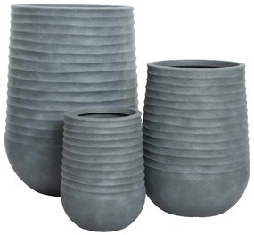 Vaso per piante e fiori Set a 3 KAEMINGK in pvc H 69.5 cm