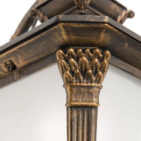 Orion - Lampada da parete per esterni AIKO 1xE27/60W/230V IP23 bronzo/patina