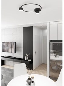 Plafoniera LUCIO 2xGX53/12W/230V nero