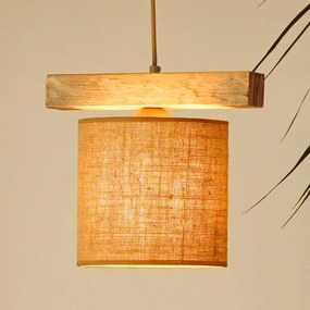 Brilagi - Lampadario a sospensione con filo FOREST 1xE27/15W/230V pino/marrone