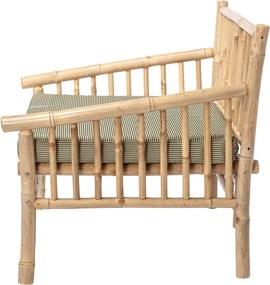 Sedia da giardino in bambù in colore naturale Sole - Bloomingville