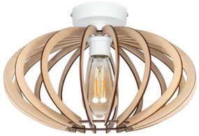 Surface-mounted lampadario EARTH 1xE27/60W/230V bianco/beige