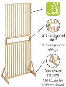 Schermo di bambù in colore naturale Kailua - Wenko