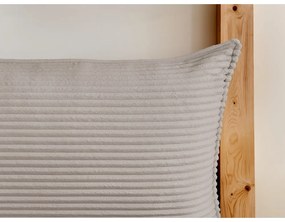 Letto matrimoniale beige imbottito con spazio contenitivo con griglia inclusa 180x200 cm Jade – Bobochic Paris