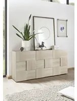 Credenza Moderna, Madia di Design, 3 ante, Rovere Samoa, ZLCMS-MD3ARS