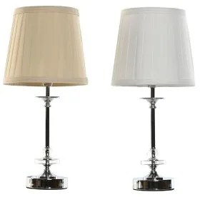 Lampada da tavolo Home ESPRIT Bianco Beige Metallo 25 W 220 V 20 x 20 x 43 cm (2 Unità)