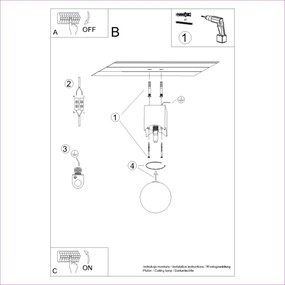 Sollux SL.1407 - Faretto SOLIS 1xG9/8W/230V faggio