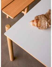 Tavolo da pranzo in rovere 107x190 cm Oblique - Hübsch