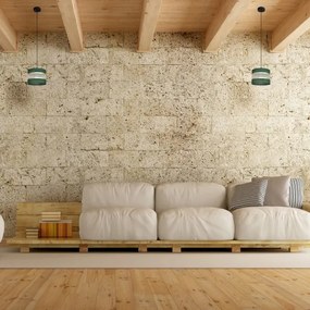 Lampadario a sospensione con filo HELEN 1xE27/15W/230V diametro 20 cm verde/oro