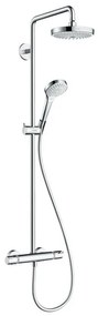 Rubinetto per doccia a 2 manopole Croma cromo lucido HANSGROHE